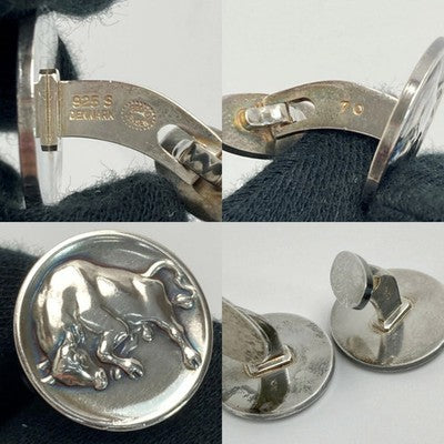 Georg Jensen Sterling Silver Cufflinks SV925 20mm with Original Box