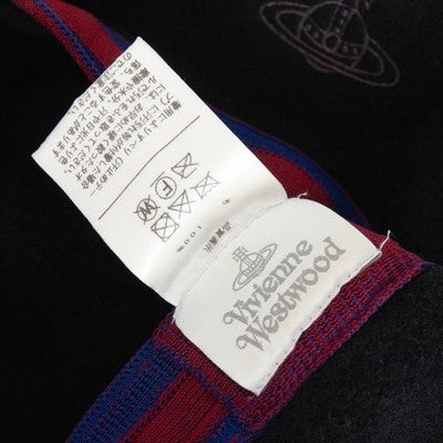 Vivienne Westwood Black Wool Orb Embroidered Beret M-S
