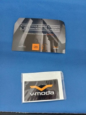 V-MODA Crossfade 2 Codex Edition Wireless Headphones Box Black