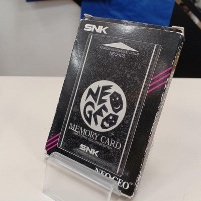 SNK Neo Geo Memory Card NEO-IC8 Japan Boxed Accessory AES