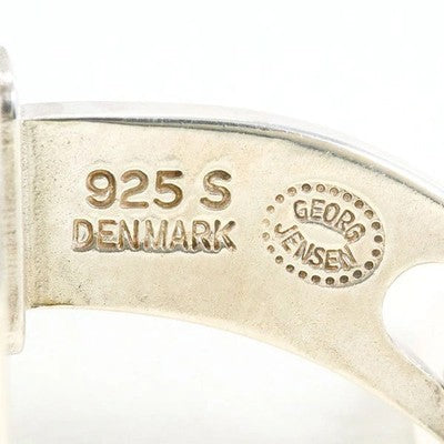 Georg Jensen Sterling Silver Cufflinks 17mm Square 15.1g Danish Design
