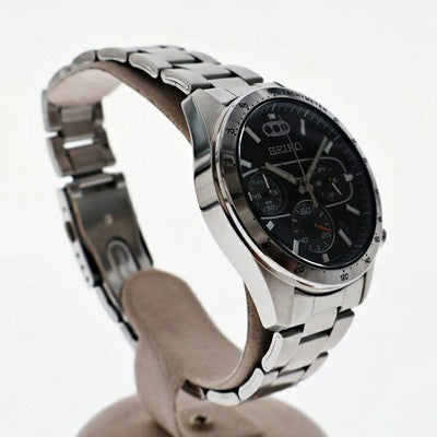 Seiko 8T63-02S0 Fast X Limited 2000 Quartz Chronograph Watch Black Dial 100m
