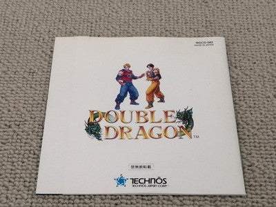 Double Dragon Neo Geo CD Japan Technos with Manual Fighting Game CIB