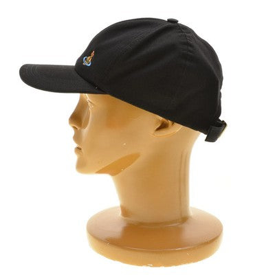 Vivienne Westwood Black Cotton Cap Orb Embroidery S-M Tag