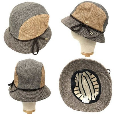 Vivienne Westwood Fisherman Hat Gray Brown Paper S-M