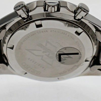 Seiko 8T63-02S0 Fast X Limited 2000 Quartz Chronograph Watch Black Dial 100m