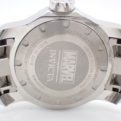 Invicta 32418 Spider-Man Limited 4000 Quartz Watch Box 48mm 100m Bracelet
