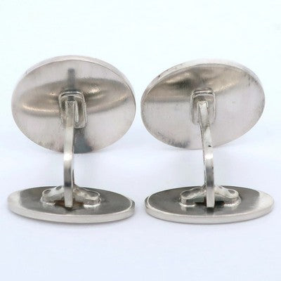 Georg Jensen Sterling Silver 925 Sailboat Cufflinks 20mm Denmark Design