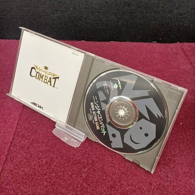 Ninja Combat Neo Geo CD Japan ADK with Manual Action Game CIB