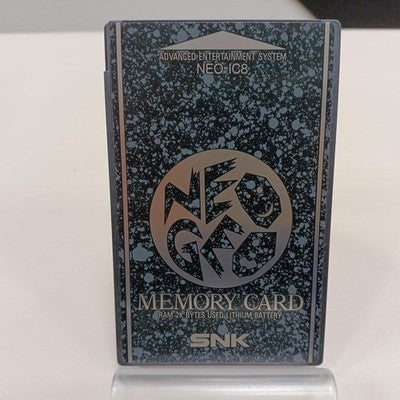 SNK Neo Geo Memory Card NEO-IC8 Japan Boxed Accessory AES