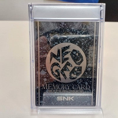 SNK Neo Geo Memory Card NEO-IC8 Japan Boxed Accessory AES