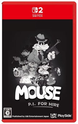 MOUSE P.I. For Hire Switch 2 NTSC-J Japanese Game Software