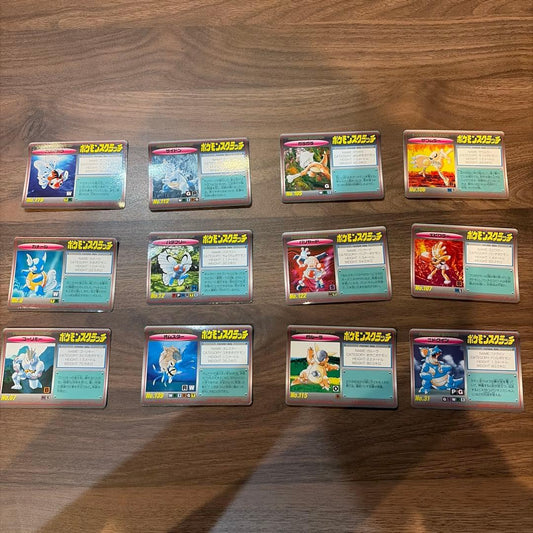 Pokemon Scratch Cards Lot of 12 Unscratched Collectible 13+