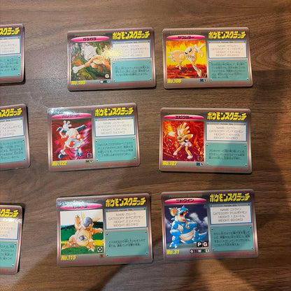 Pokemon Scratch Cards Lot of 12 Unscratched Collectible 13+